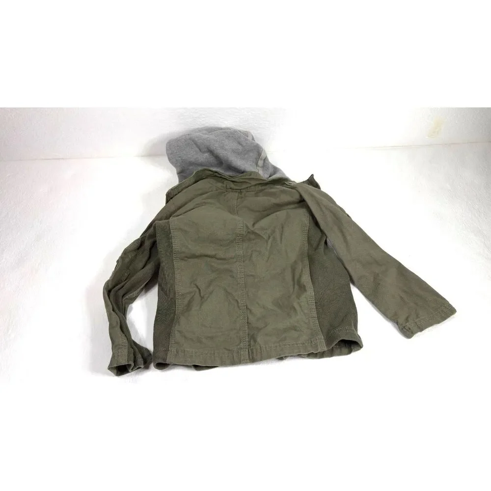 Girls 2 Jackets Coats Size 4T Disney Minnie Mouse Pink Chillipop Olive Green